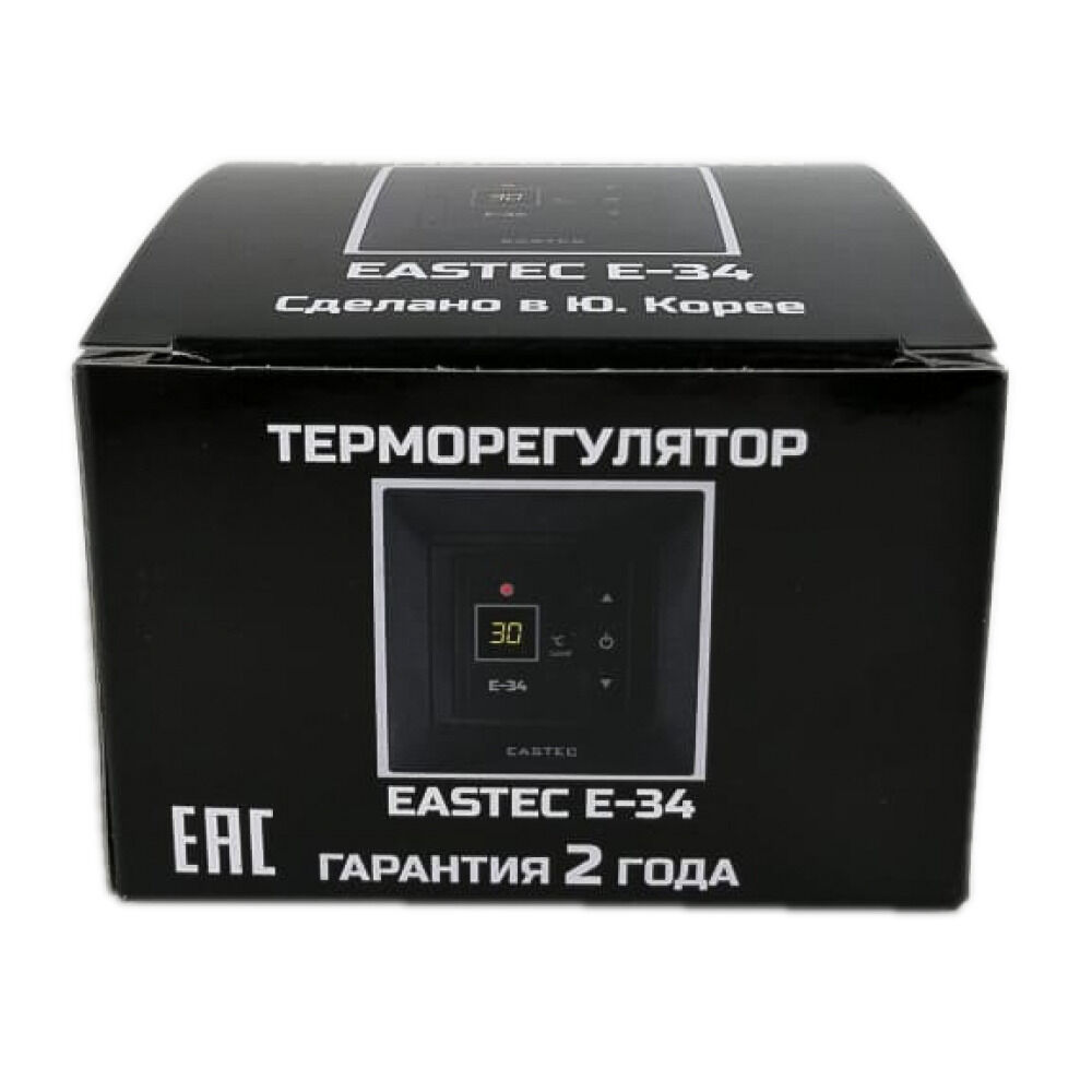 Терморегулятор для теплого пола Eastec E-34 0,13 кг 2