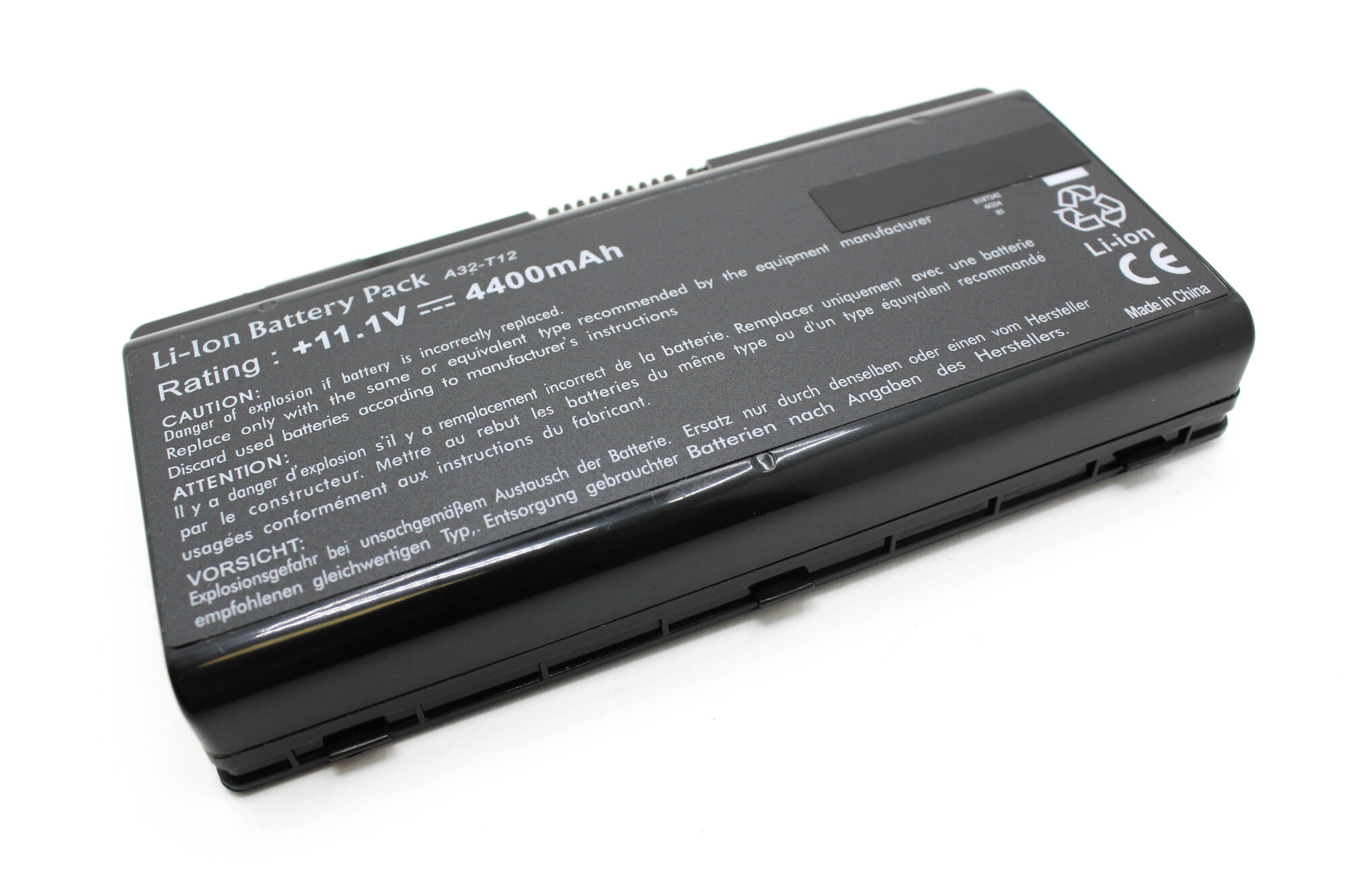 Аккумулятор для Asus X51 (11.1V 4400mAh) p/n: A32-X51 A32-T12 70-NQK1B2000Z 90-NQK1B1000Y