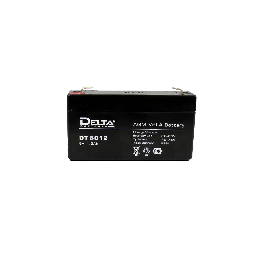 Аккумулятор DT 6015 6V 1,2-1,5Аh