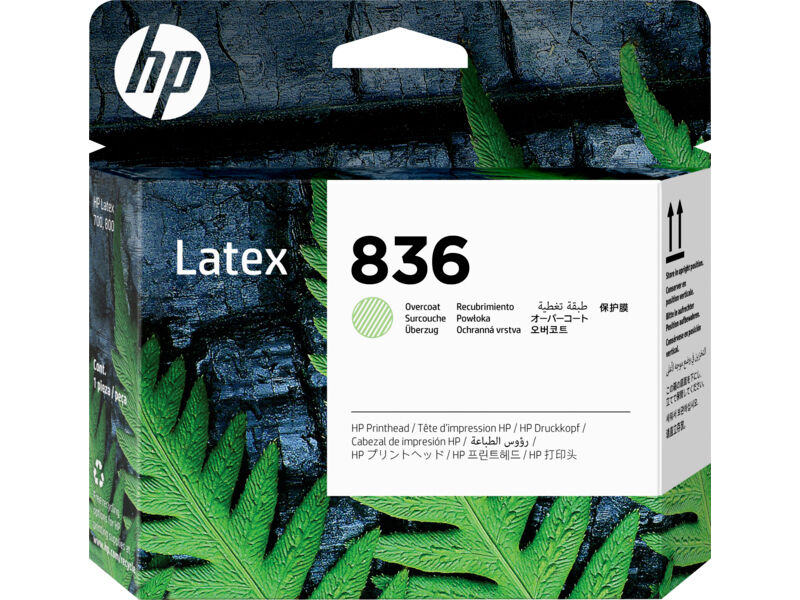 HP Печатающая головка 836 Overcoat Latex Printhead (4UV98A)