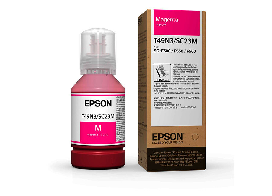 Epson Бутыль с чернилами T49N3 Magenta, 140 мл (C13T49N300)