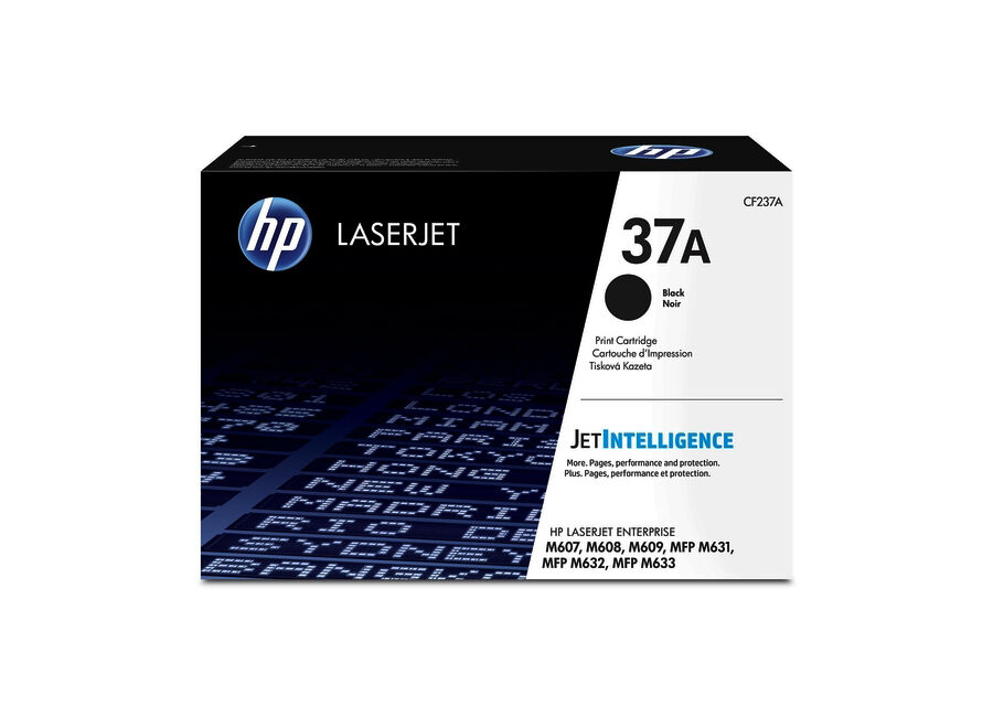HP Тонер-картридж LaserJet 37A черный (CF237A)