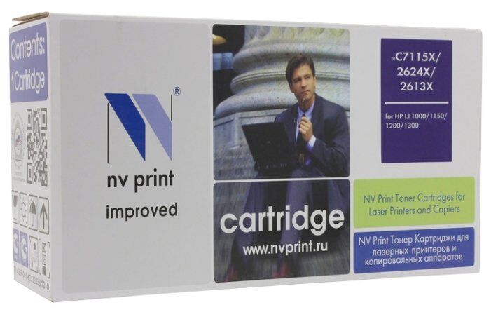 NV Print Картридж C7115X/2624X/2613X для HP