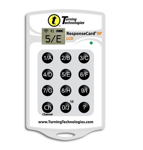 Turning Technologies Пульт системы голосования ResponseCard RF LCD