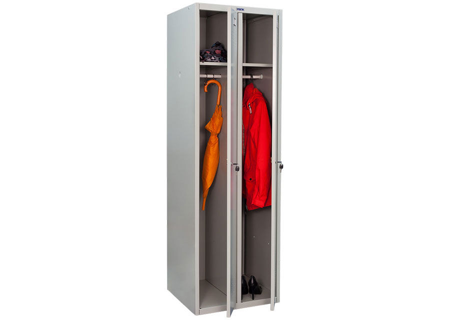 Металлический шкаф для одежды Практик LE (LS) 21