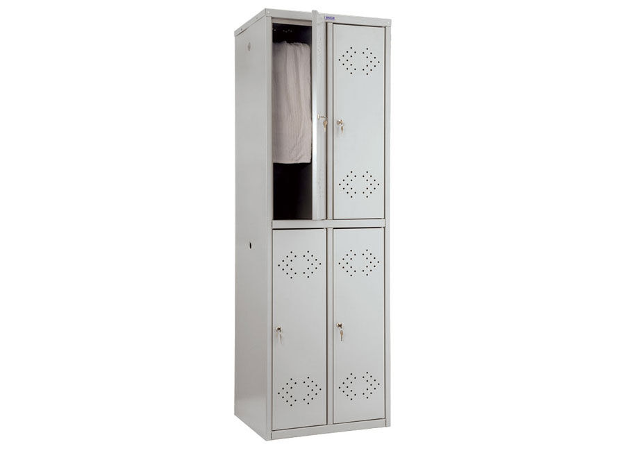 Металлический шкаф для одежды Практик LE (LS) 22