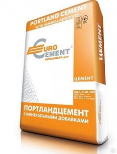 Цемент ЦЕМРОС М-500 Д0 50кг ( надорванный мешок ) 