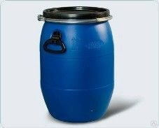 Бочка-барабан пластиковая 65 л синяя
