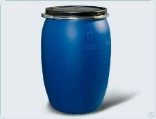 Бочка-барабан пластиковая 127 л синяя