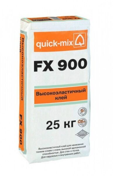 Флексклебер FX 900 высокоэластичный клей плиточный 25 кг арт.72341