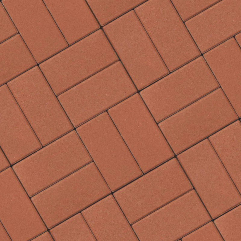 Ла-линия 10х20 (оранжевый) Стандарт плитка тротуарная вибропрессованная Выбор толщина 6 см арт.Б.2.П.6