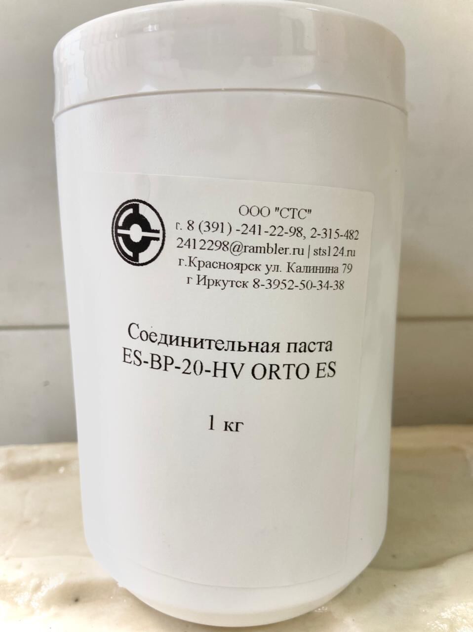 Соединительная паста ORTO ES, 20BP HV, 0,5кг.