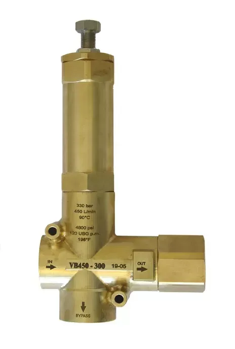 Регулировочный клапан высокого давления VB 450/200 ByPass (200бар, 450л/мин)