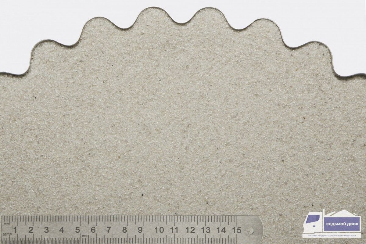 Песок кварцевый 0,8-1,6 мм