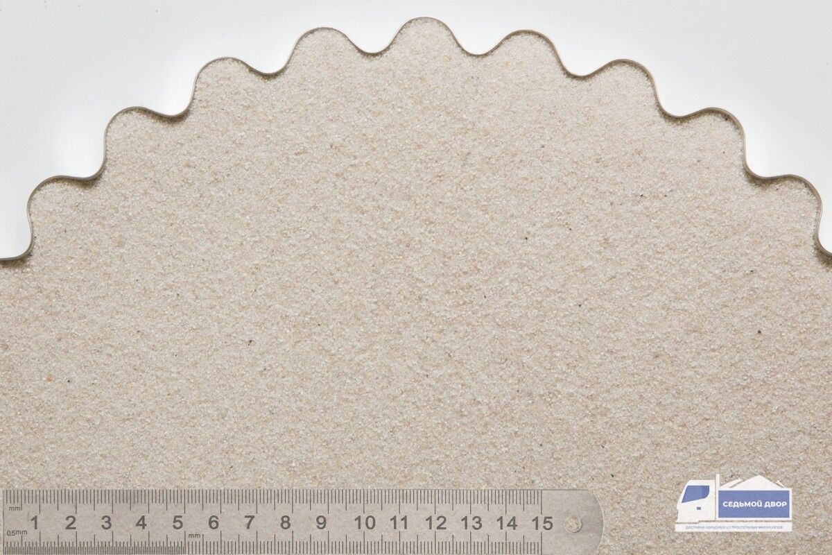 Песок кварцевый 0,1-0,3 мм
