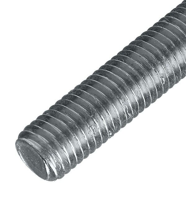 Шпилька резьбовая Материал: сталь Покрытие: оцинкованная DIN 975 Класс_прочности: 10.9