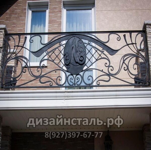 Ограждение Кованное для вашего балкона с декоративными узорами Михаил