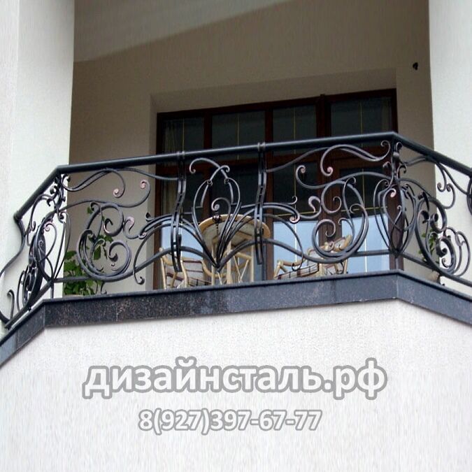 Балкон кованный Эдуард