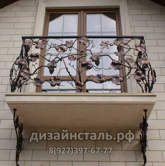 Кованый балкон Богдана