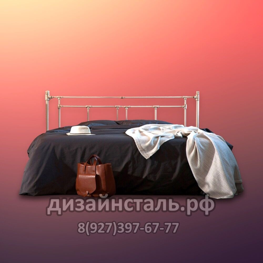 Кровать в стиле лофт 4