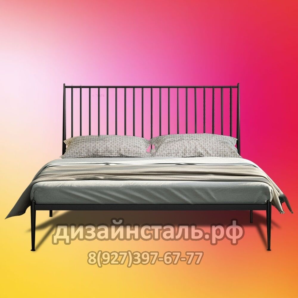 Кровать в стиле лофт 48