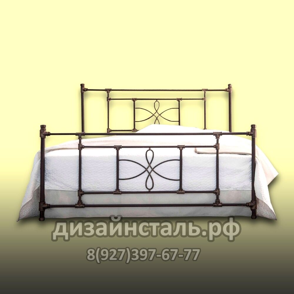 Кровать в стиле лофт 5