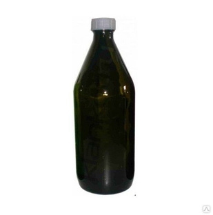 Бутылка БВ-1-1000 из стекла коричн. 