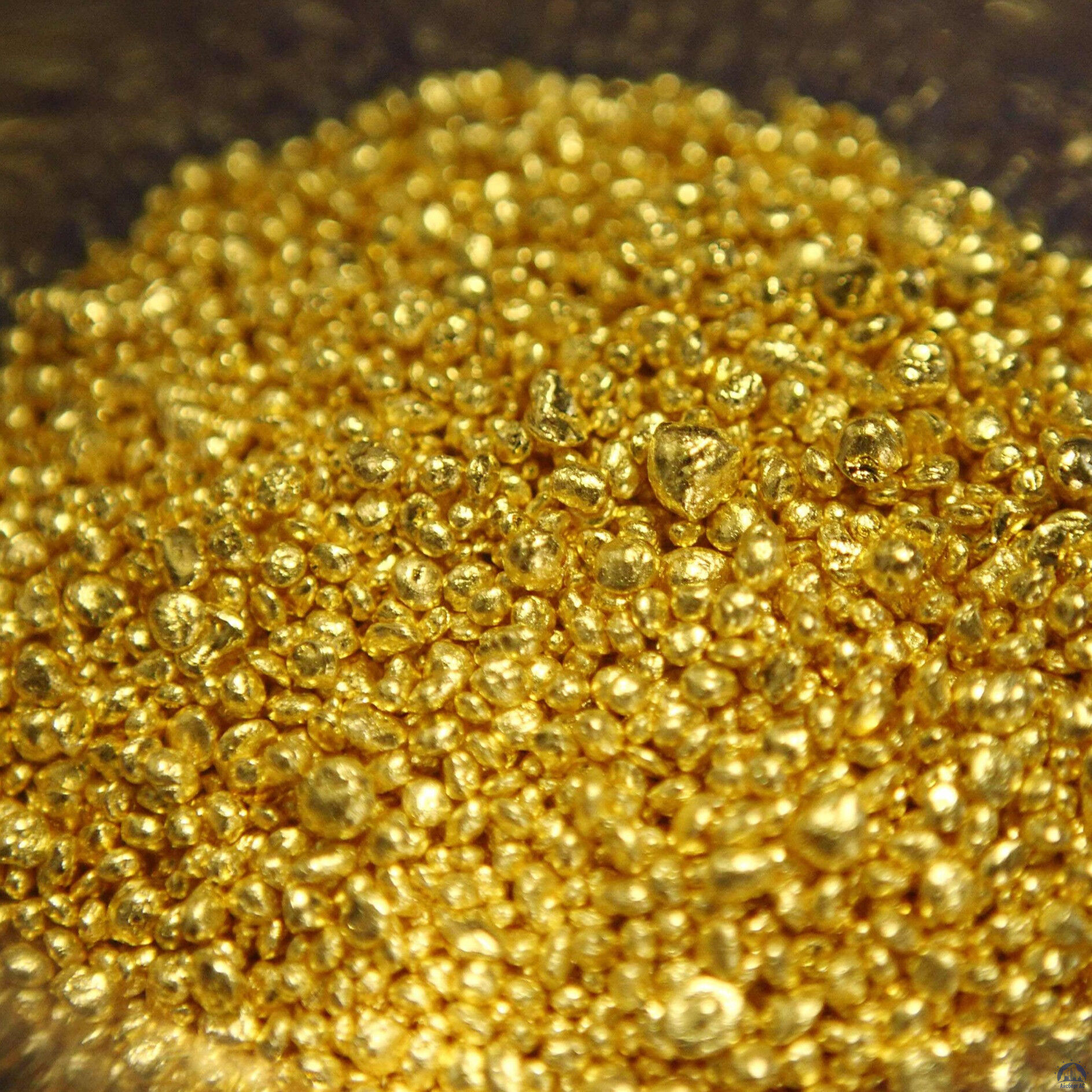 Гранулированное золото ЗлА-1П ТУ 1753-083-00196533-2004