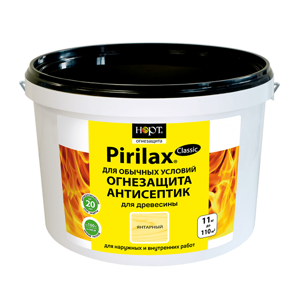 Биопирен Pirilax-Classic для древесины 11 кг
