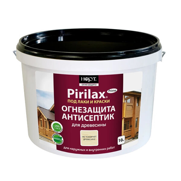 Биопирен Pirilax-Prime для древесины 10 кг