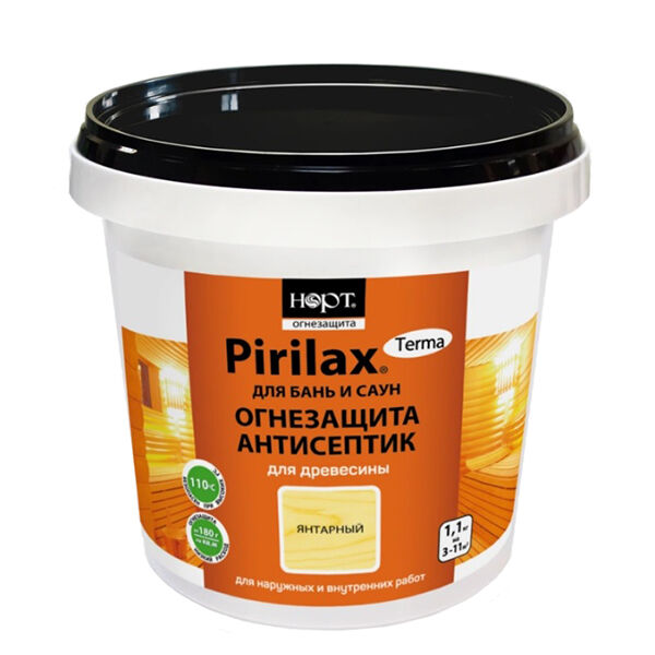 Биопирен Pirilax-Terma для древесины 1,1 кг