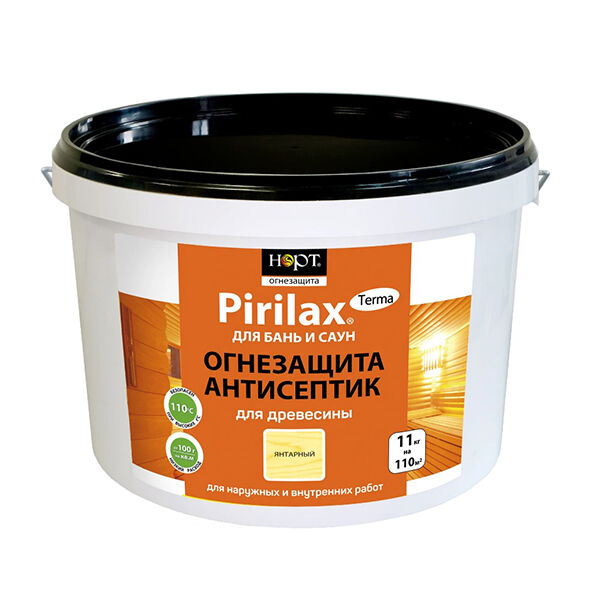 Биопирен Pirilax-Terma для древесины 11 кг