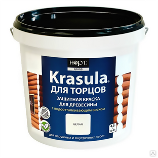 Состав защитно-декоративный для торцов Krasula 4,5 кг 