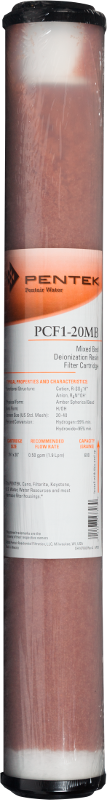 Картридж - Деионизатор PCF1-20MB FDA D.I. Resin (20"SL)