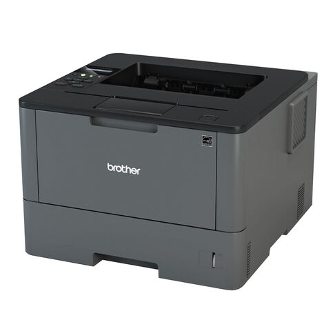 Принтер лазерный BROTHER HL-L5200DW A4, 40 стр./мин, 50000 стр./мес., ДУПЛЕКС, Wi-Fi, сетевая карта
