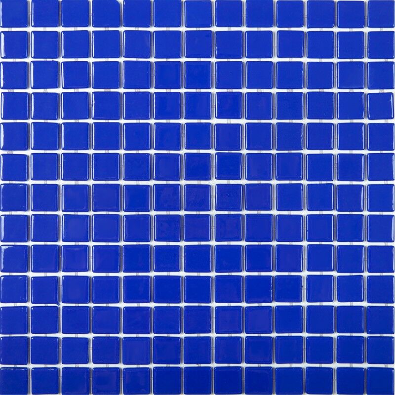 Мозаика AZUL FUERTE POLIU стеклянная Togama Imagine Lab синяя глянцевая