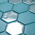 Мозаика TURQUOISE 6 стеклянная Togama Imagine Lab Sx- TURY60F голубая #2