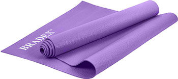 Коврик для йоги и фитнеса Bradex 173*61*0 3 фиолетовый