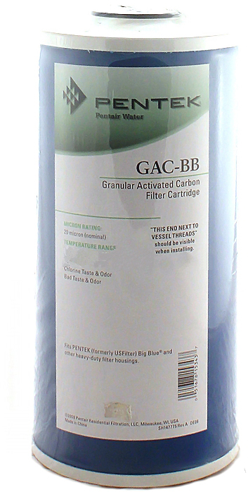 Картридж BB GAC (продольного потока) гранулированный активир. уголь 20мк, 10BB