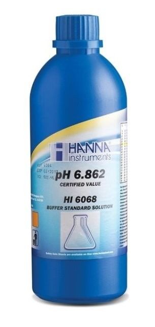 Раствор для калибровки HANNA-HI 6068 (pH 6.862, 500 мл)
