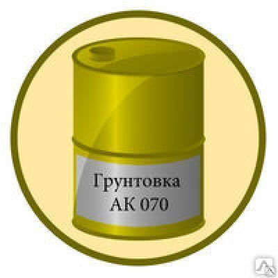 Грунт по металлу АК-070 желтый
