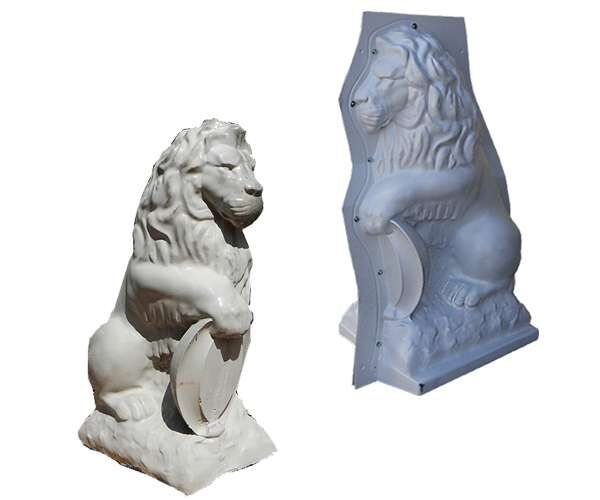 Комплект форм для скульптуры «Большой лев»