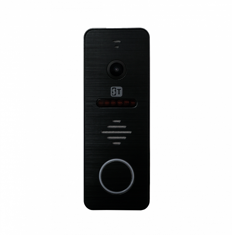 Вызывная панель видеодомофона ST-P201 (Черный) CVBS/AHD (720P/1080P), 124°