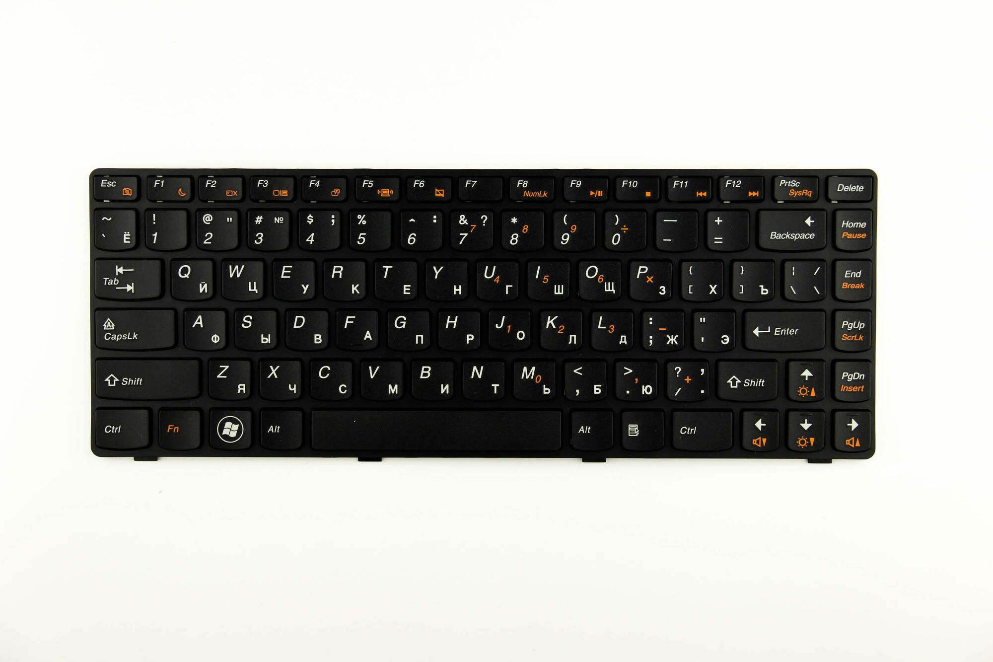 Клавиатура для ноутбука Lenovo B470 G470 V470 G470 черная p/n: 25-011573, 25-012660, 25011573
