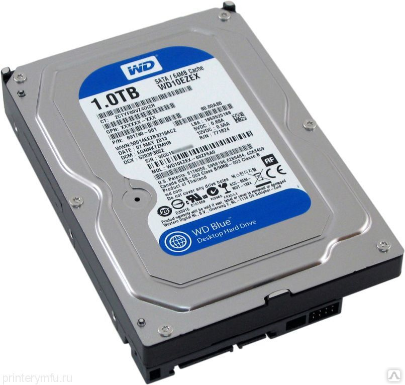 WD Blue 1TB HDD WD10EZEX 三個セット Жёсткий диск 1Tb SATA-III WD Caviar Blue (WD10EZEX): купить