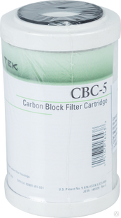 Картридж прессованный порошковый активированный уголь CBC-5 (0.5 мк. 5"SL) 