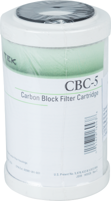 Картридж прессованный порошковый активированный уголь CBC-5 (0.5 мк. 5"SL)