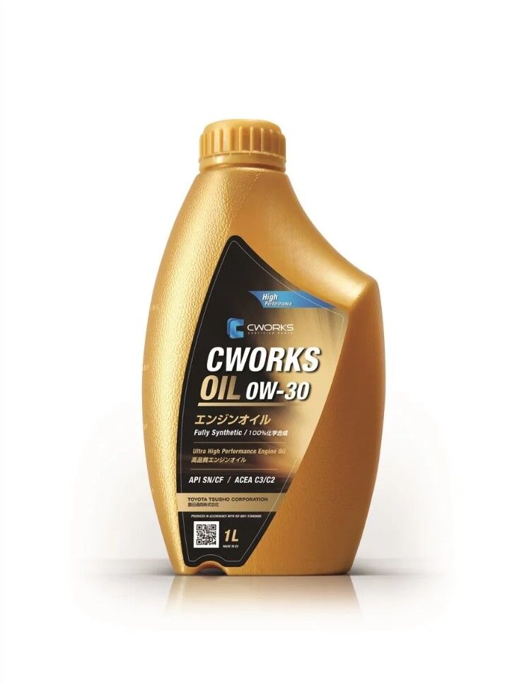CWORKS OIL 0W-30 SN/CF C3, 1L Масло моторное синт