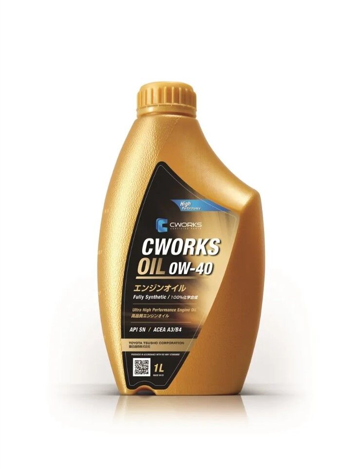 CWORKS OIL 0W-40 SN A3/B4, 1L Масло моторное синт