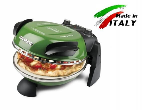 G3 ferrari Delizia G10006 бытовая домашняя мини печь для выпечки пиццы для дома и бизнеса зеленая G3 Ferrari